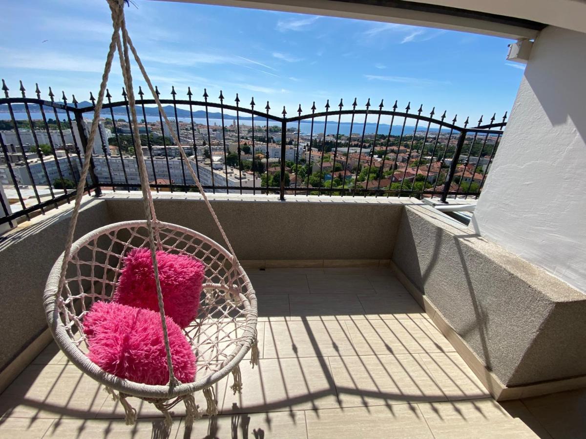 Golden View Penthouse Apartman Zára Kültér fotó